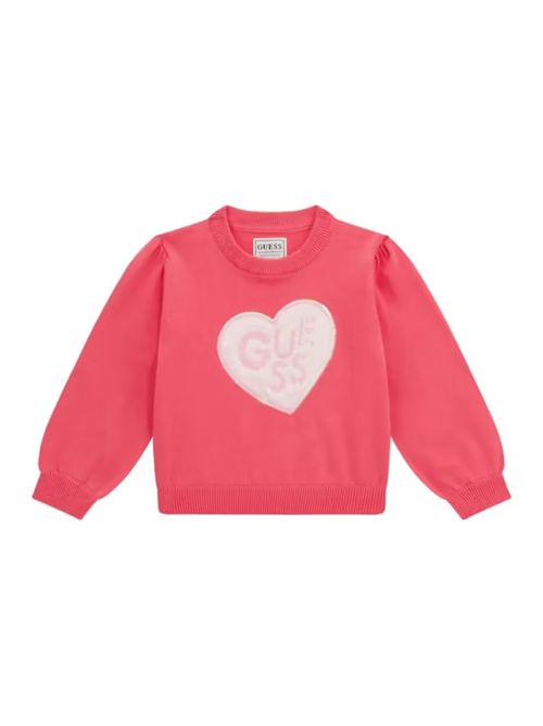 maglione bambina rosa GUESS | K5RR00Z3CG0/G5O5